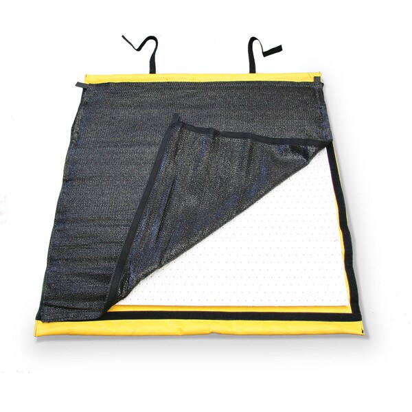 ROM0909 Roll Out Mat 900 mm | Portable Spill Containment | Absorbent Mat Solid Back | Absorbent Pad with solid back | Workshop spills | Grease Oil Change Mat | Floor Protection | Ecospill Brisbane Sy